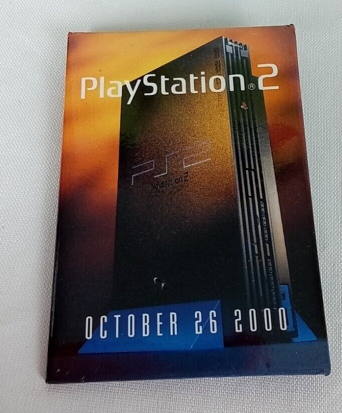 Playstation 2 October 26th 2000 Pinback Button