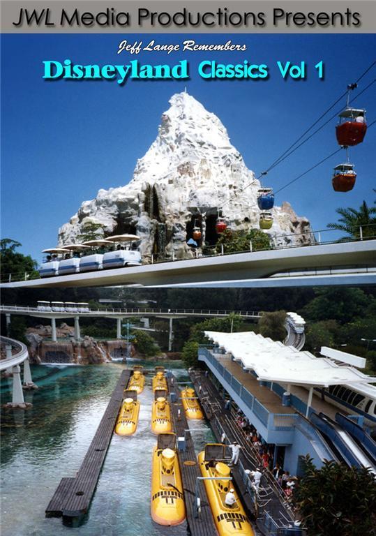 Disneyland Classics Vol 1 DVD Submarine Voyage, Peoplemover, Skyway, Motor Boat