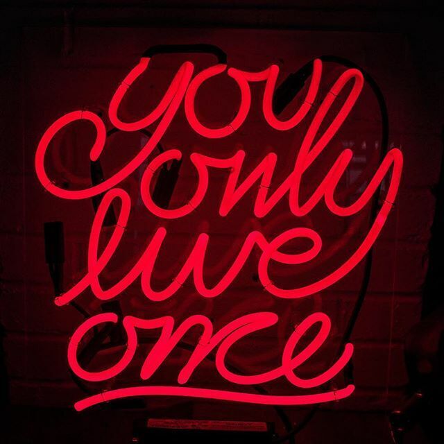 You Only Live Once Red 17\
