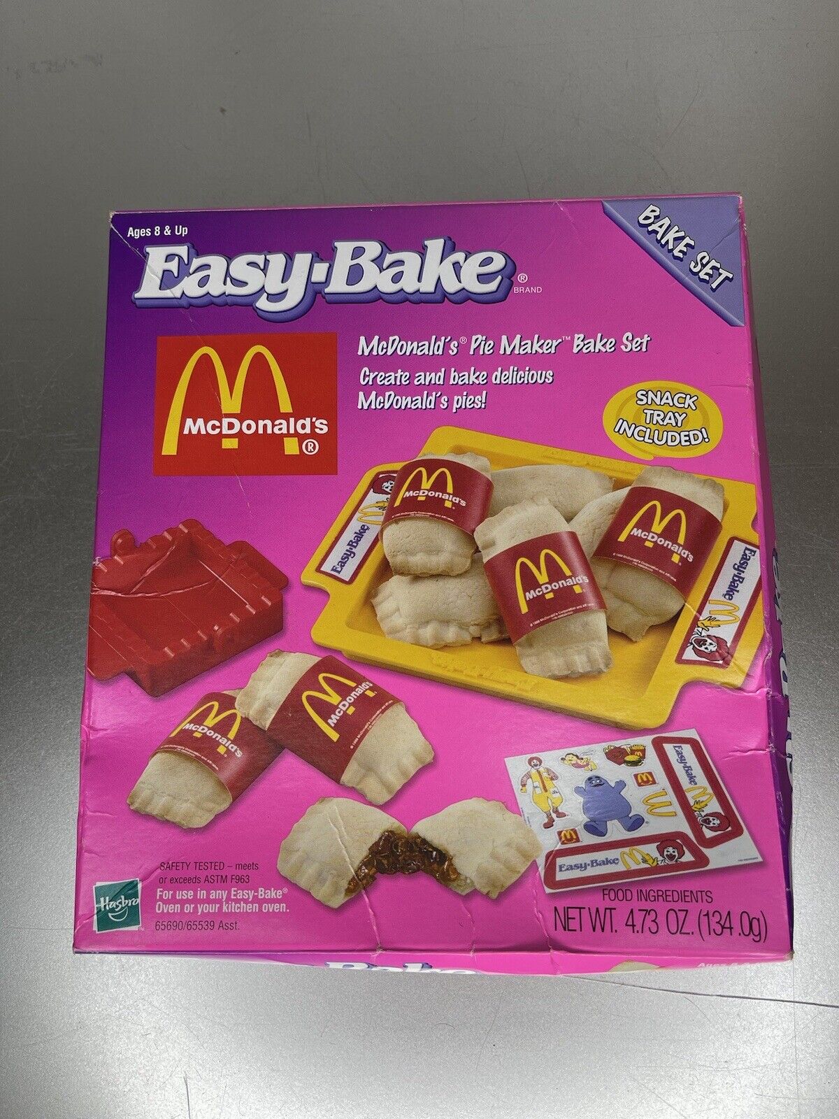 VINTAGE EASY BAKE McDonald’s Apple Pie Kit Partially Complete RARE
