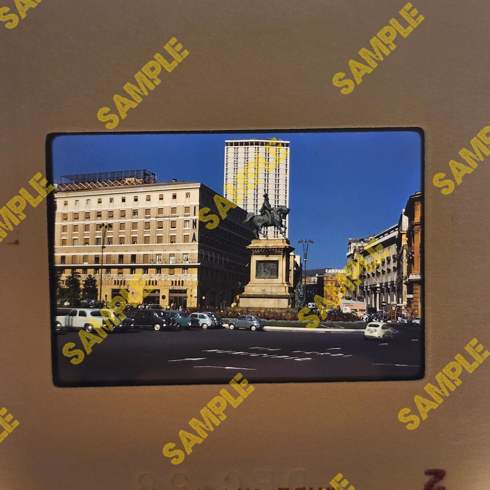Vintage 35mm Slide - ITALY 1958 Naples Europe