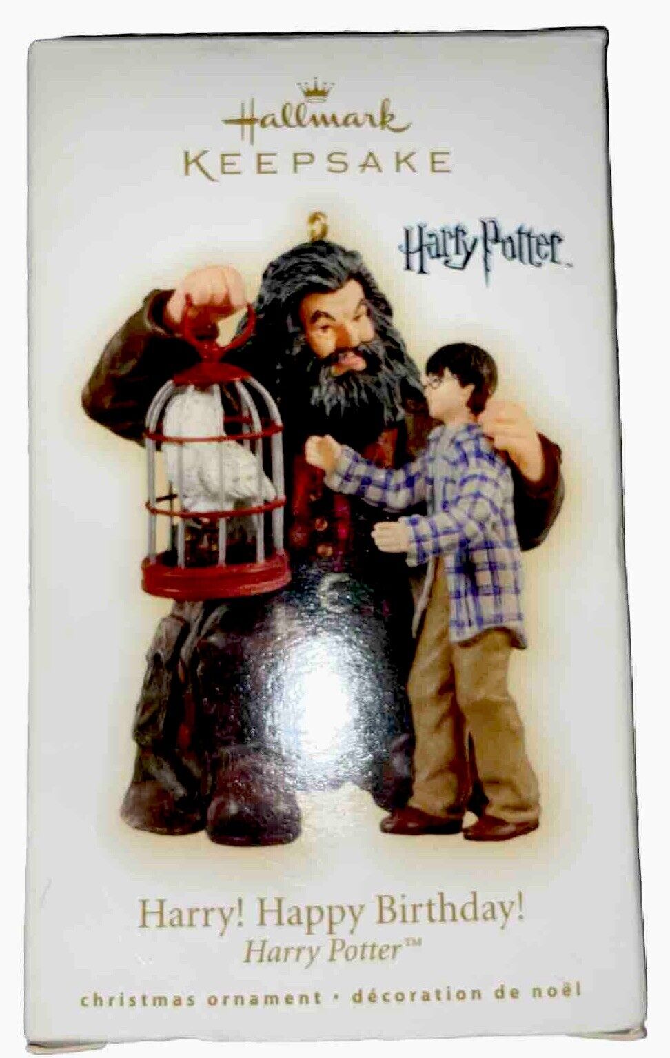 Harry Potter Hallmark 2009 “ Happy Birthday  Harry Christmas Ornament  WB New