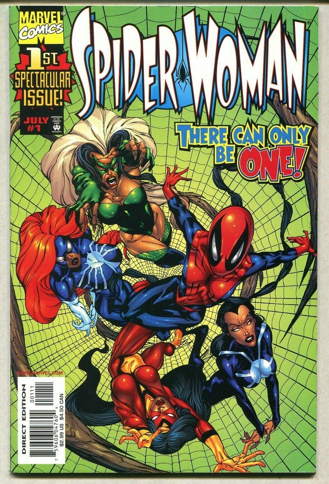 Spider Woman 1 NM (1999 Series) Marvel comics Cbx8