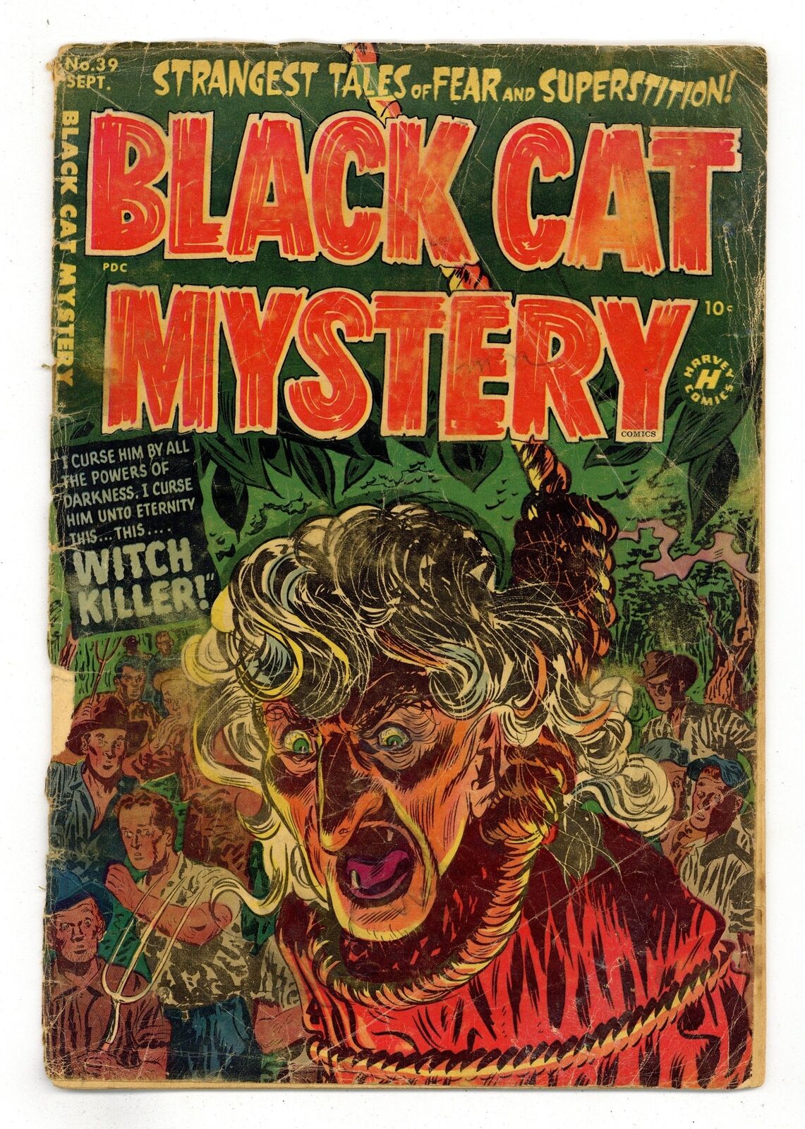 Black Cat Mystery #39 PR 0.5 1952