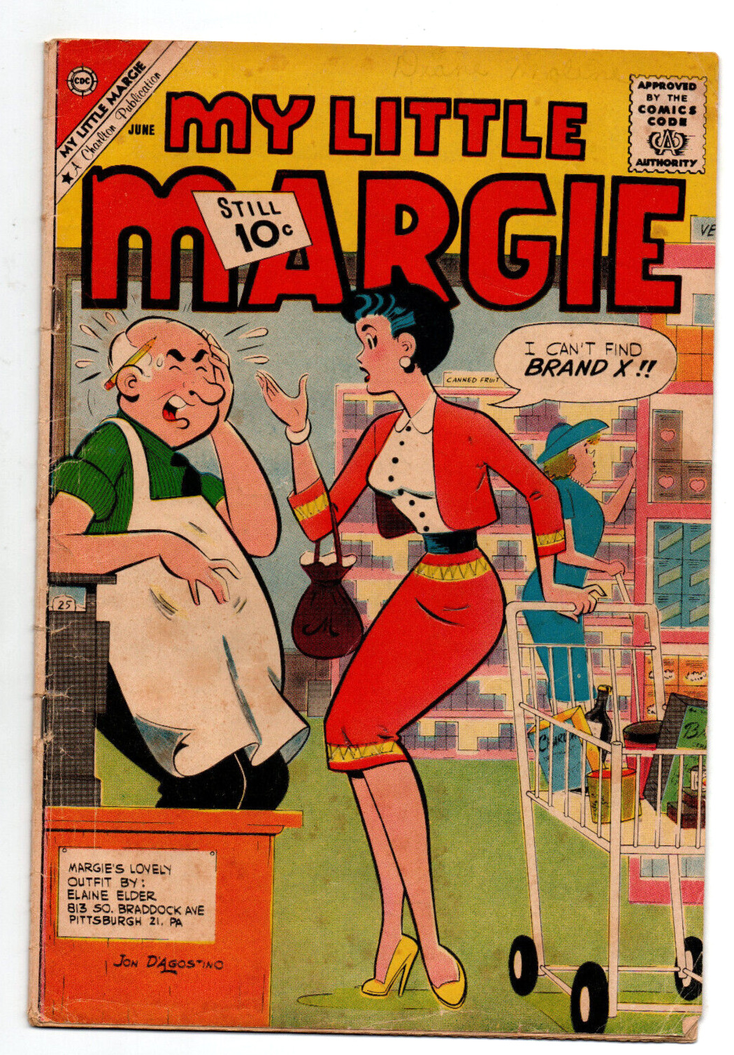My Little Margie #36 - Charlton - 1961 - GD