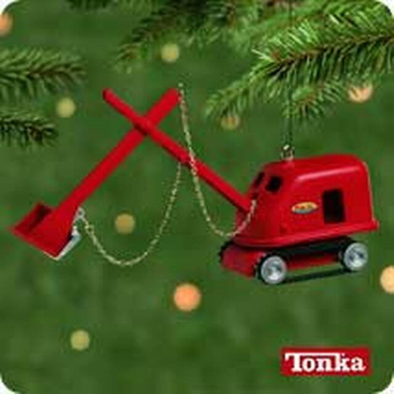 \'1955 Steam Shovel\' \'Tonka Series/Hasbro\' NEW Hallmark 2001 Ornament
