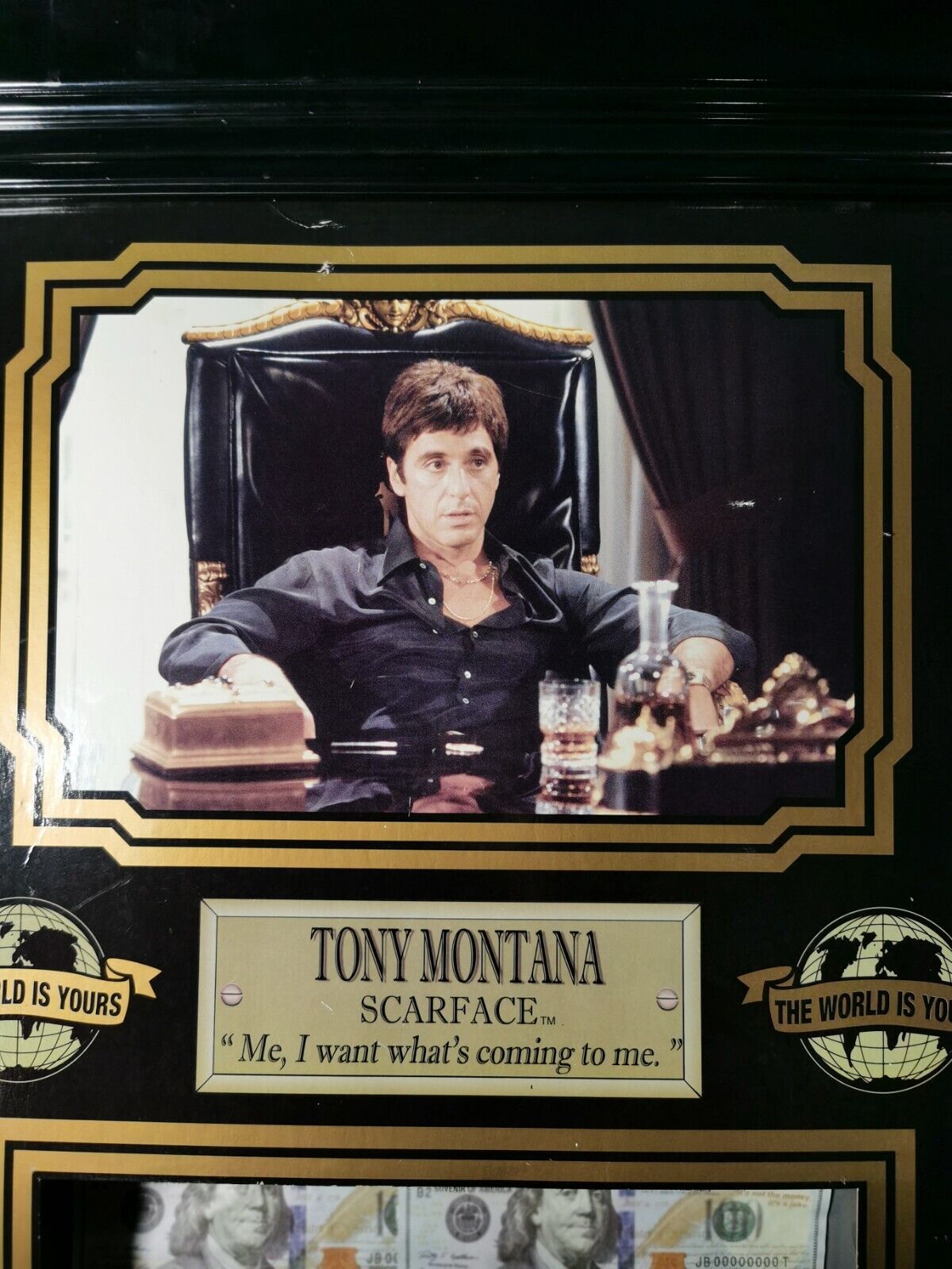 Scarface Frame Tony Montana By Salim Collection 
