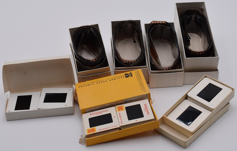 Vintage 35mm photo Slides and Negatives lot 1970's and 1980's NICE