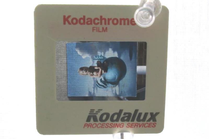 Vintage Kodak Kodachrome 35mm Film Slide Jim Warren Environmental Scare Stamped 