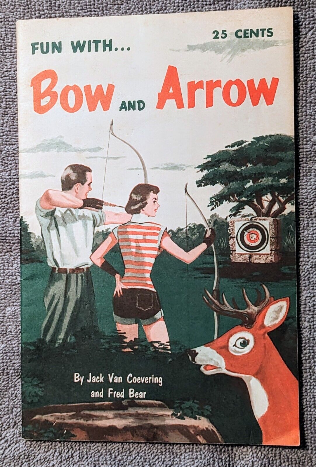 1956 Bear Archery Co. Grayling MI  T&T Sporting Goods Columbia SC Advertising