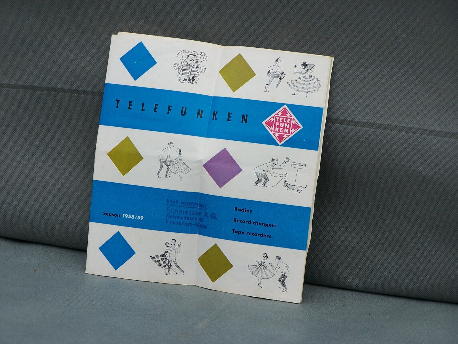 Telefunken Season 1958/59 Radios Record Changers Tape Recorders Brochure