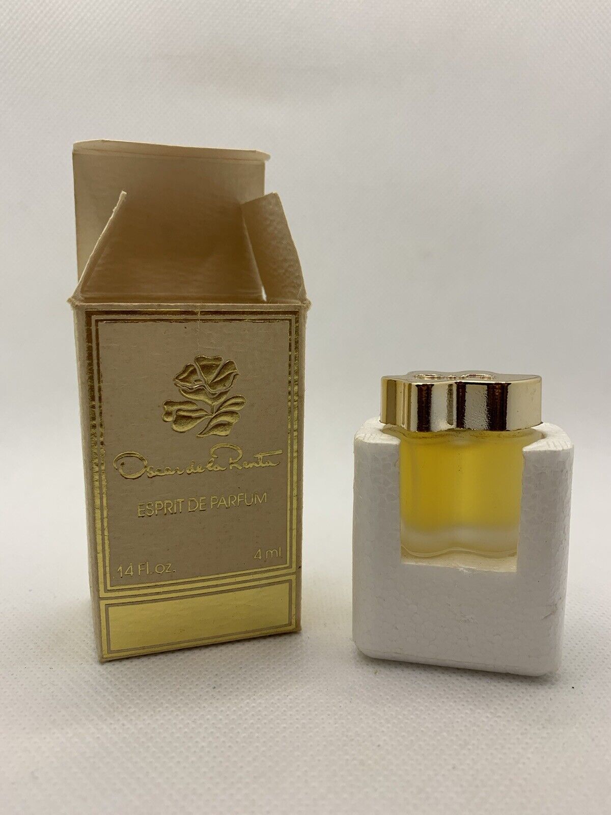 VINTAGE 1987 Oscar De La Renta Esprit Parfum Mini Perfume 4 ml - UNUSED