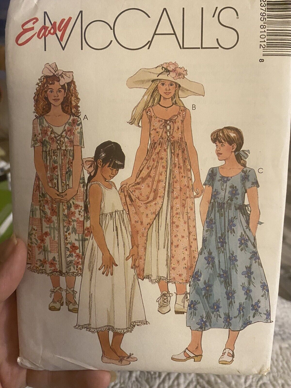 Vintage 1996 McCall’s Sewing Pattern 8101 Size 10-14 Uncut 