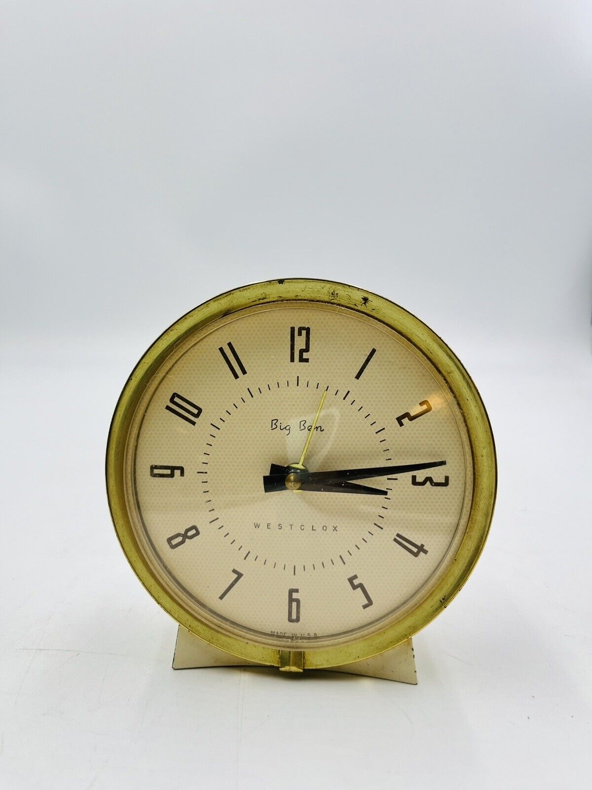 Vintage Big Ben Westclox Style 7 Alarm Clock 1956-1964
