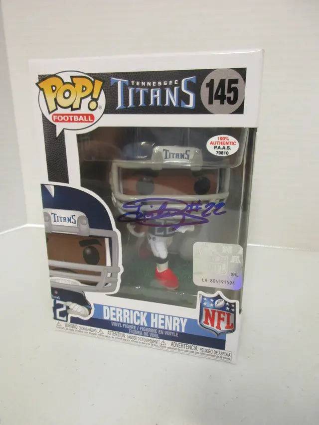Derrick Henry of the Tennessee Titans signed autographed Funko Pop Figure PAAS C