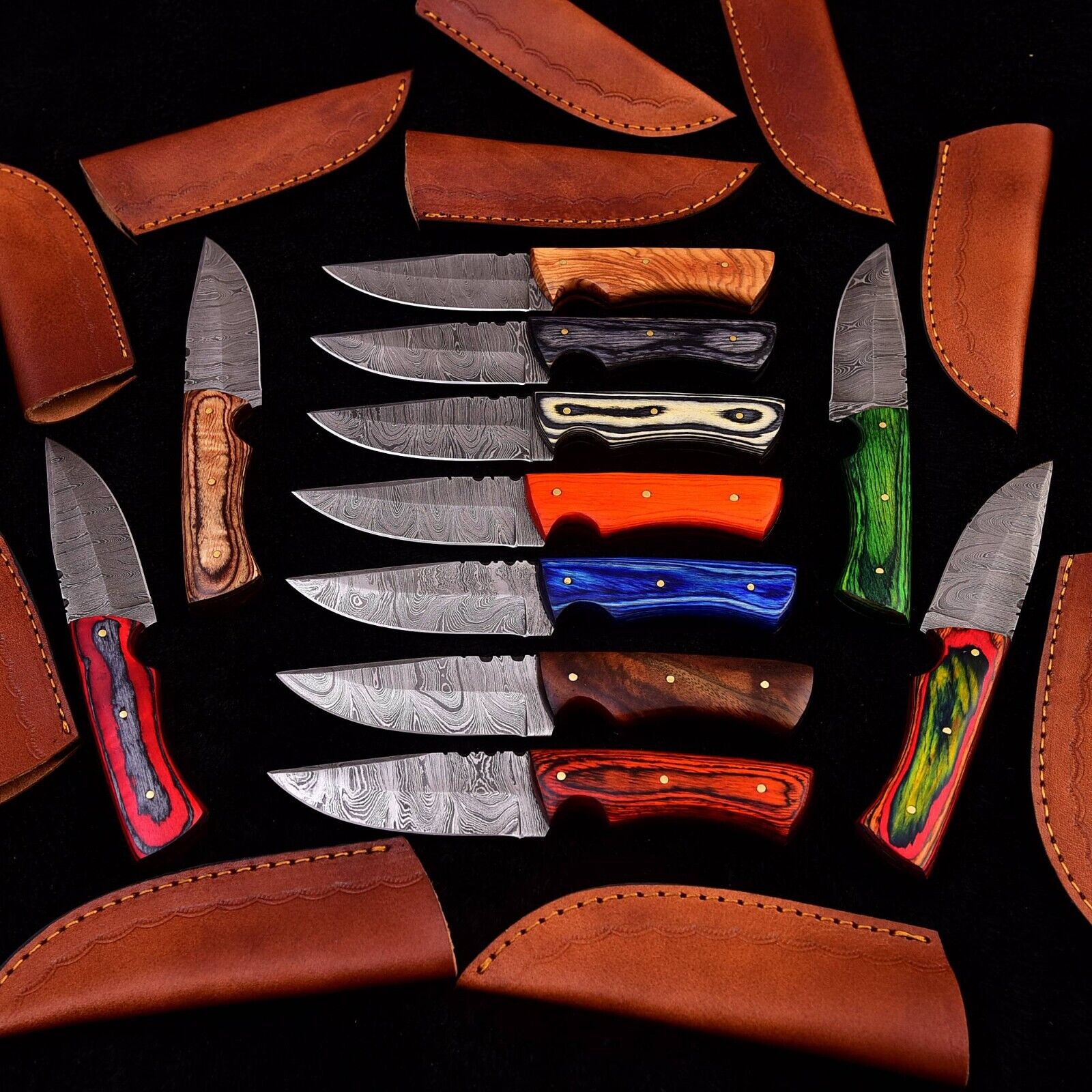 Lot of 50 pc\'s Hunting knives 8\