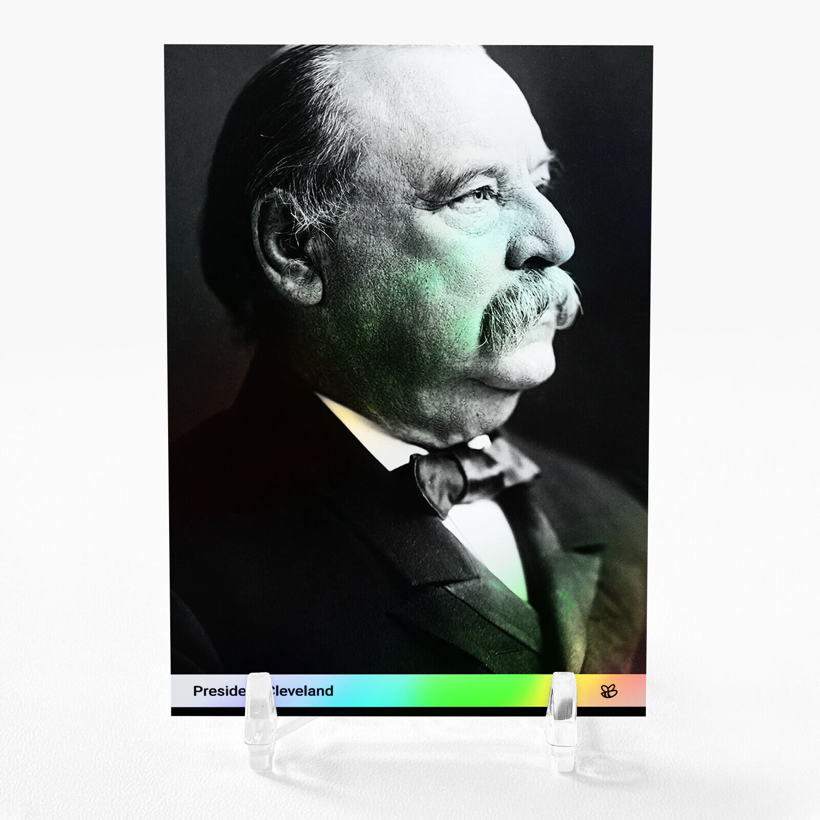 PRESIDENT CLEVELAND Grover Cleveland Photo Trading Card GleeBeeCo 1904 #P129