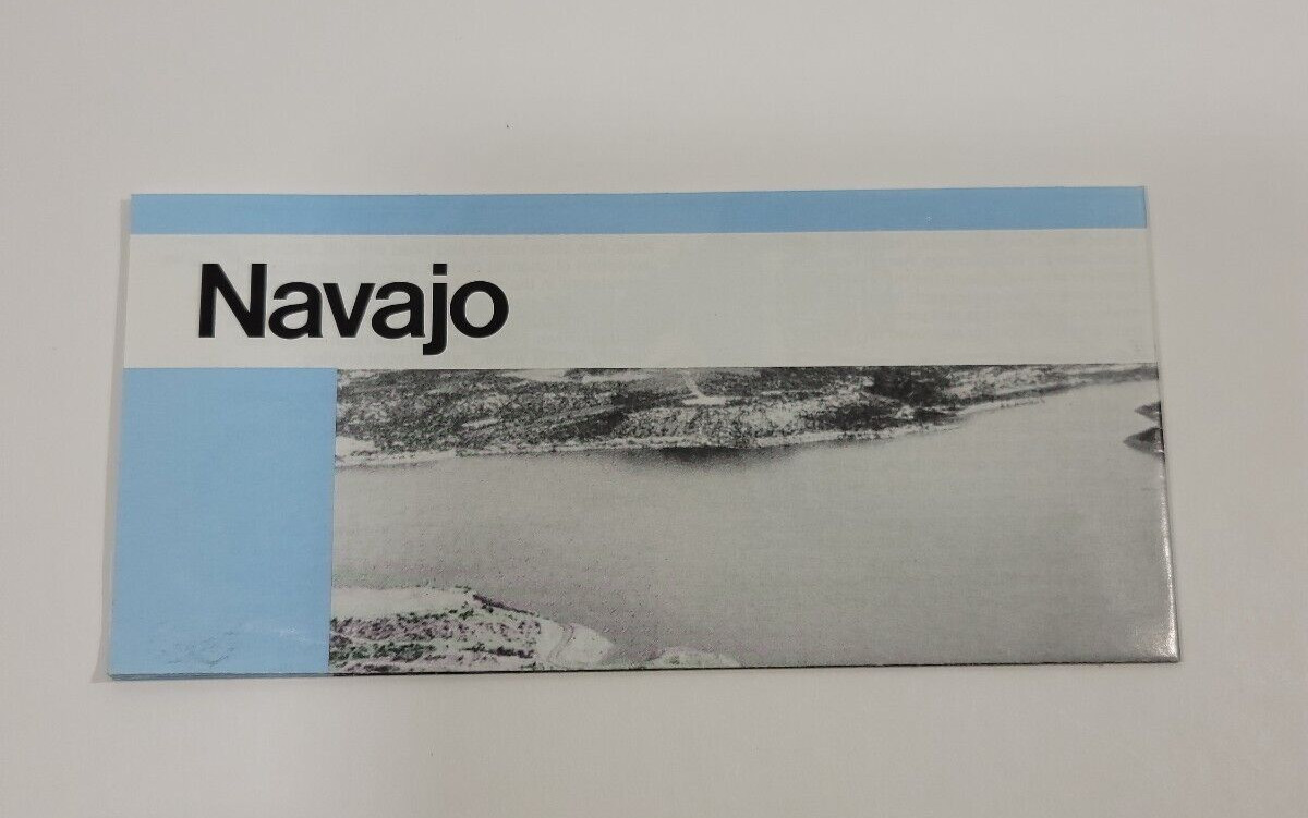 Navajo Lake State Park Foldable Map Travel planning