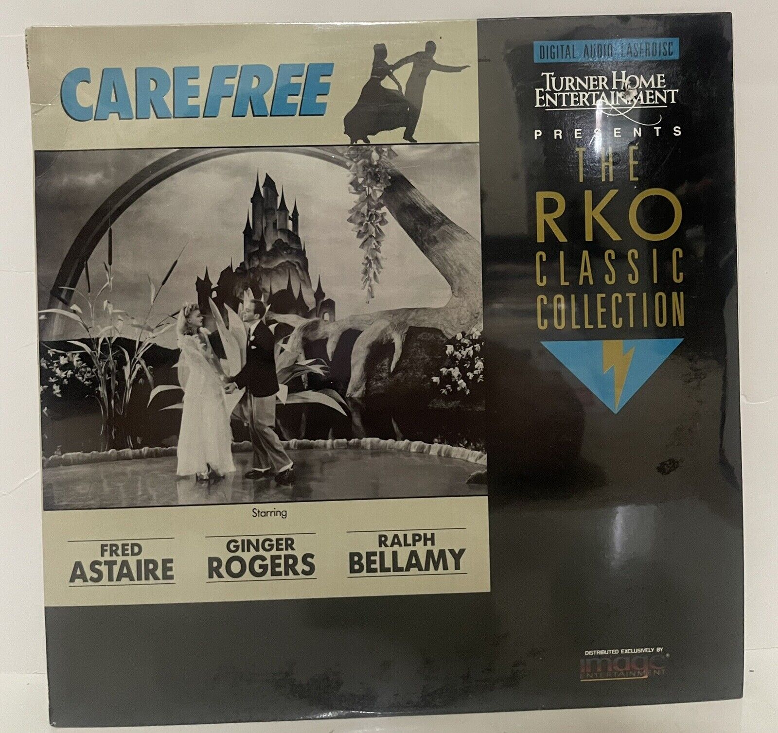 Carefree Classic Collection Turner Home LaserDisc Astaire Rogers Bellamy SEALED