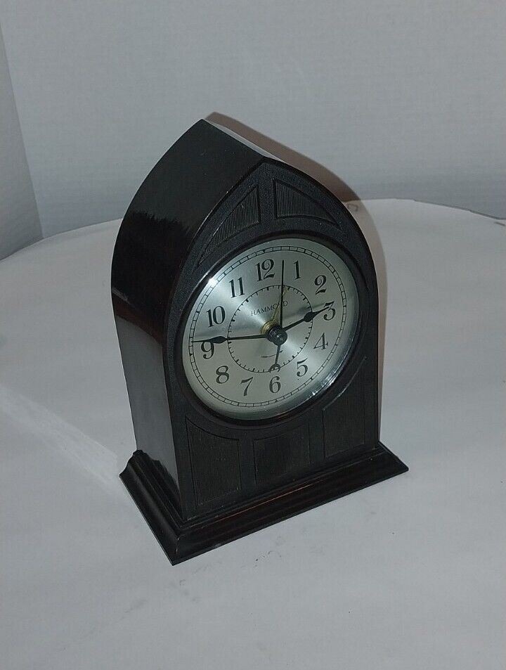 Vintage Hammond Electric Alarm Clock Table Clock