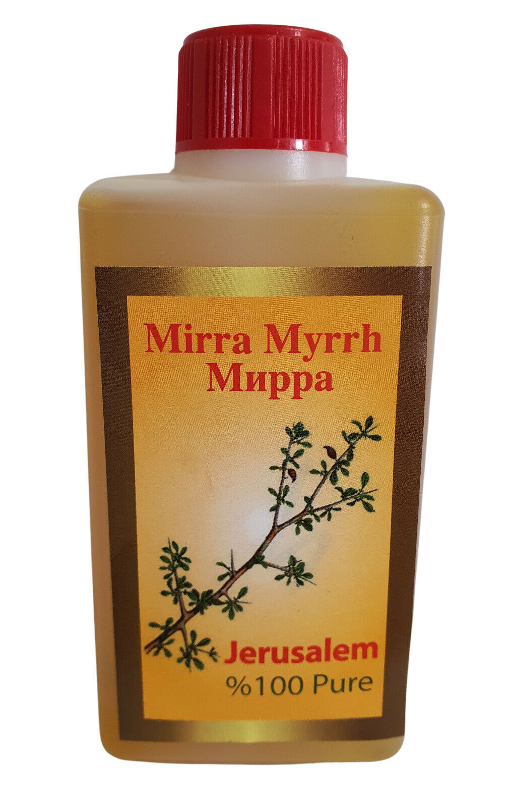 Myrrh Mirra 100% Pure Anointing Oil 280ml from Jerusalem