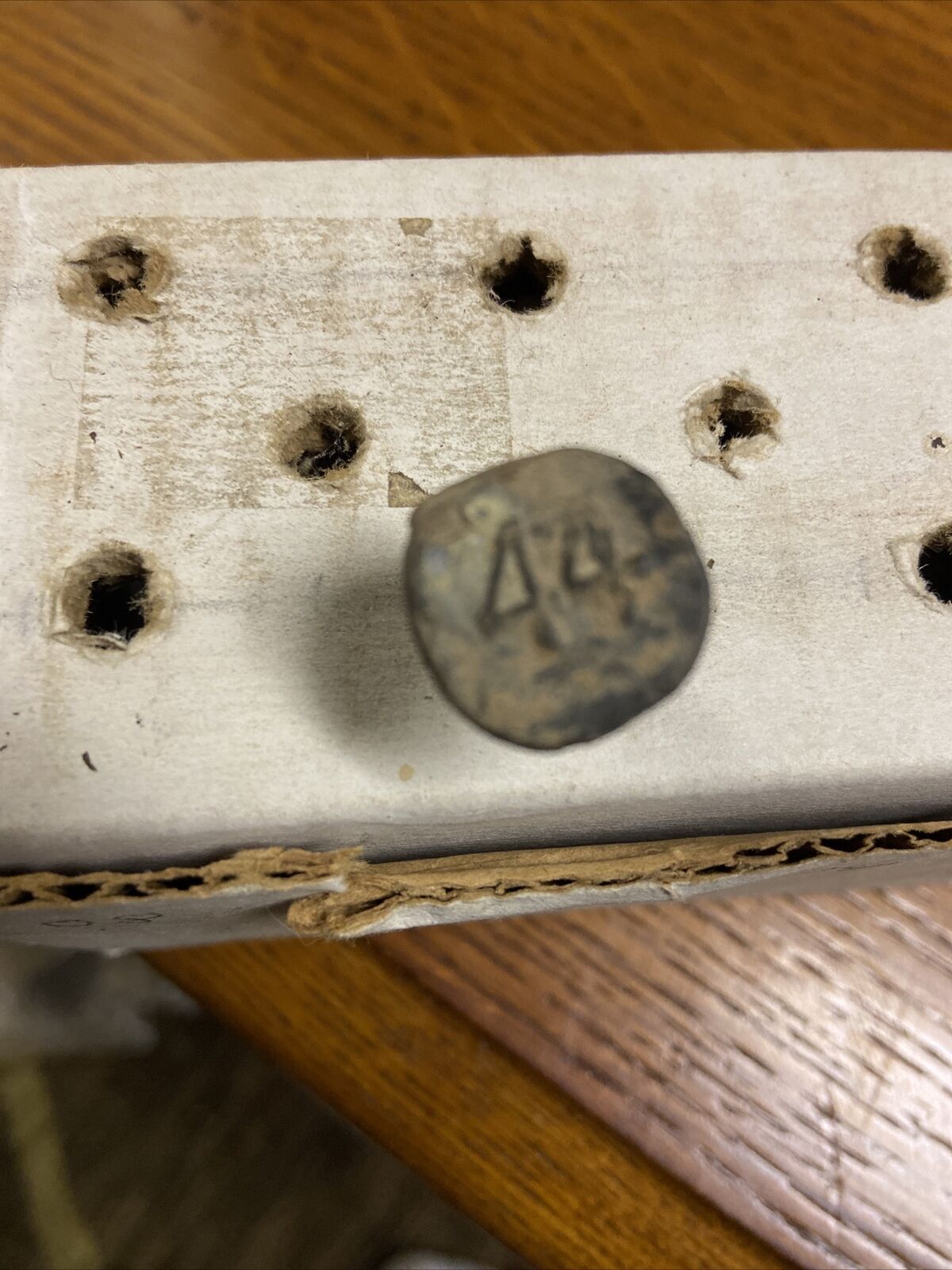 Dated Railroad Nail from 1944