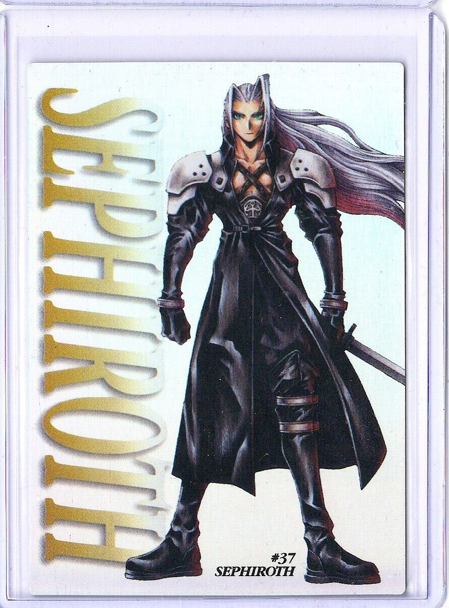 1997 Carddass Final Fantasy VII SEPHIROTH Foil #37 