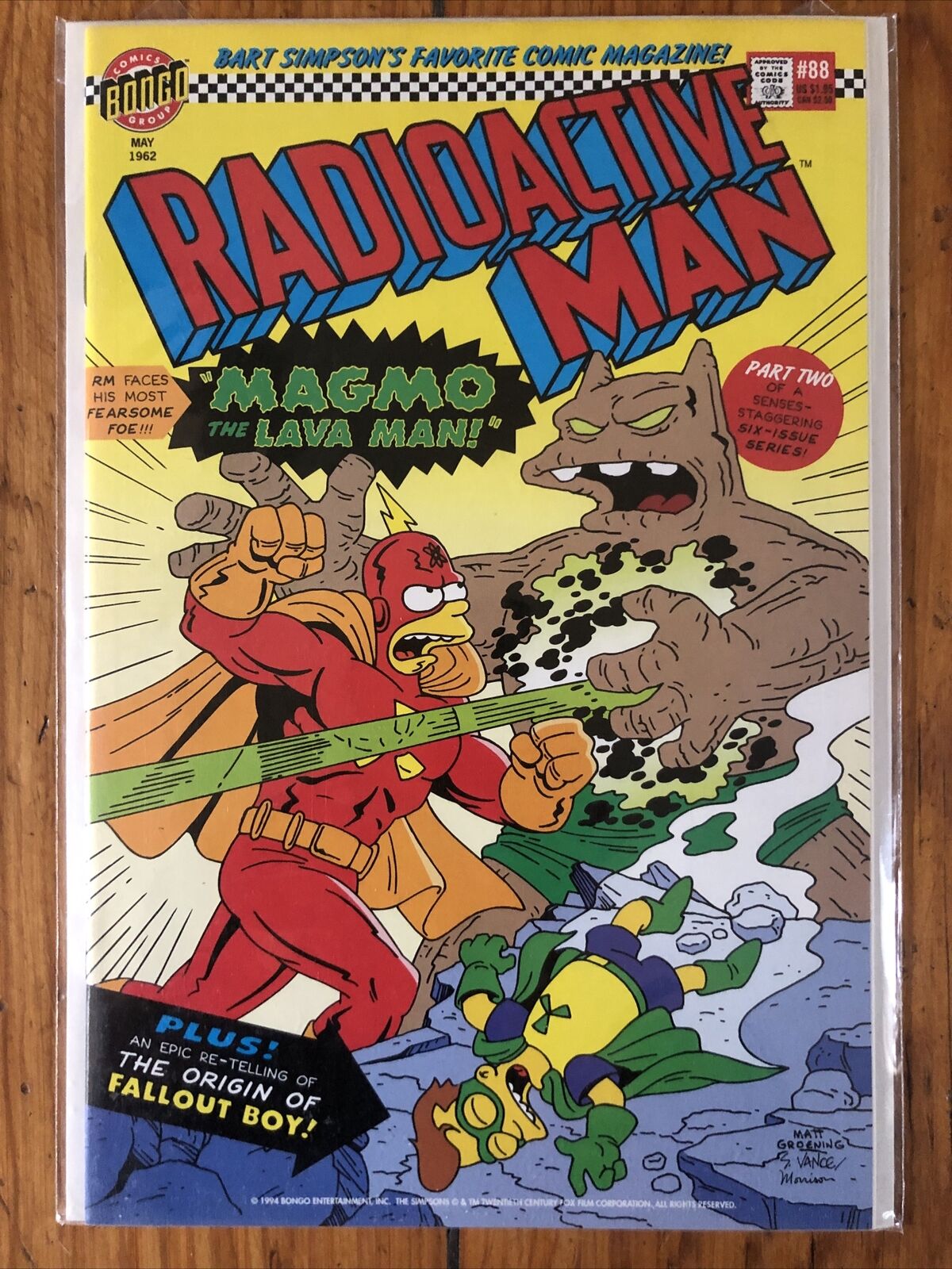 Radioactive Man #88 (Part 2 of 6) by Bill Morrison, Steve/Cindy Vance NEW NM/NM+