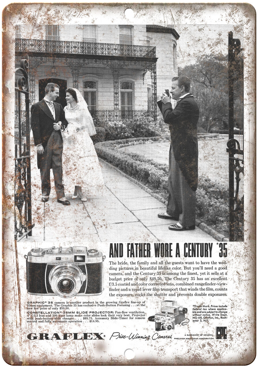 1956 - Eastman Kodak Graflex Century 35 Camera - 12