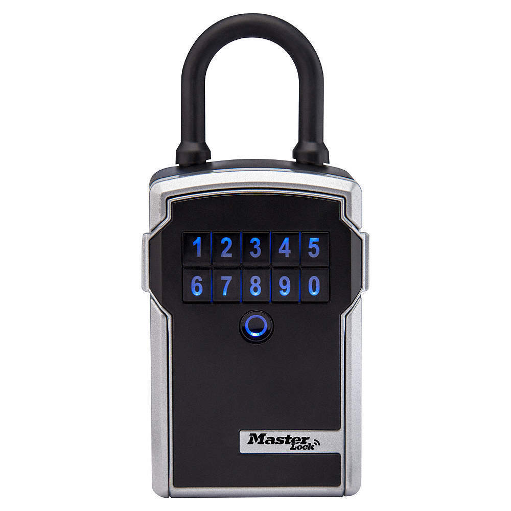 MASTER LOCK 5440ECWWG Lock Box,Padlock,Metal,Electronic 785WT0