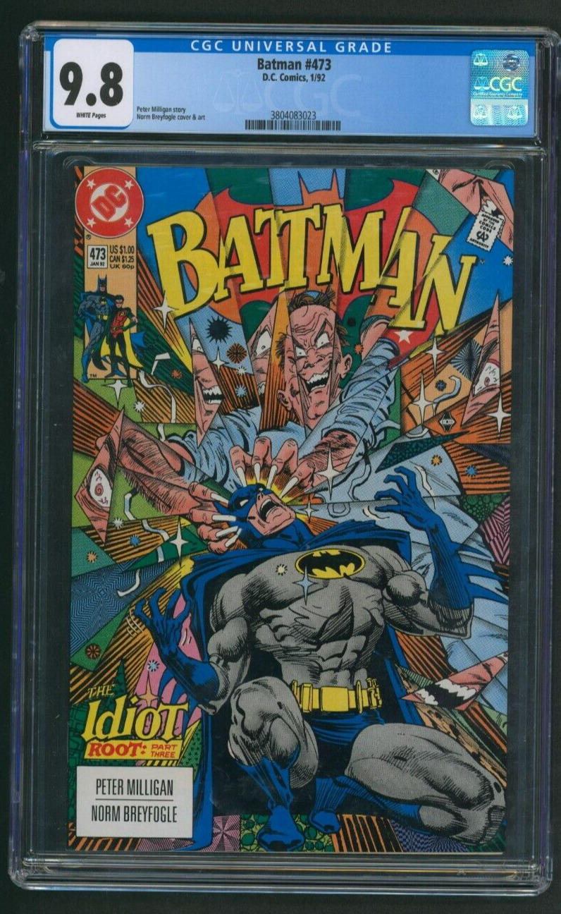 Batman #473 CGC 9.8 Vol 1 DC Comics 1992