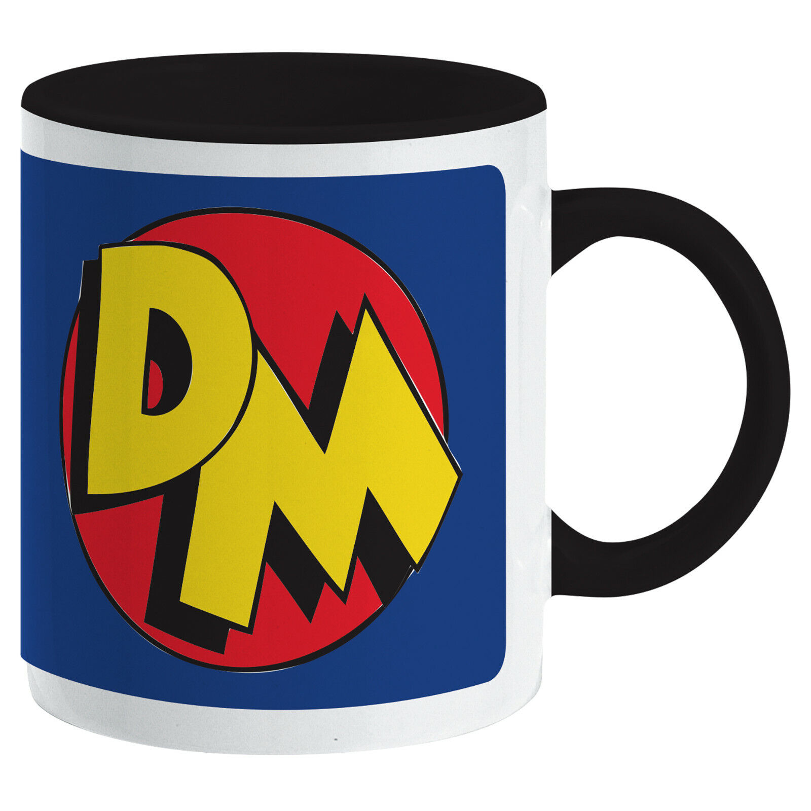Danger Mouse Mug - DM Logo - Classic Retro Kids TV Show Penfold Chief - Gift