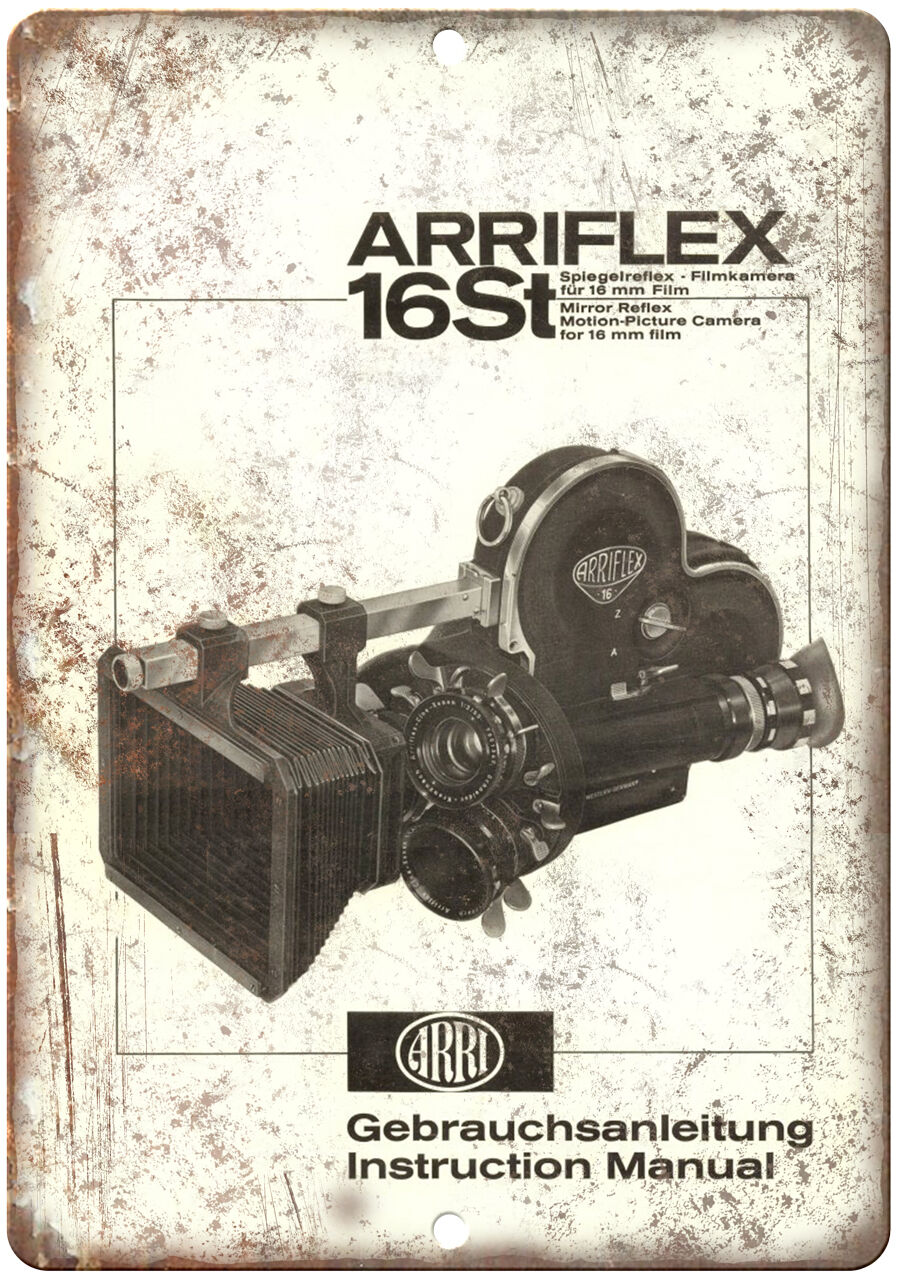1958 - Arriflex 16st Film Camera Instruction - 12\