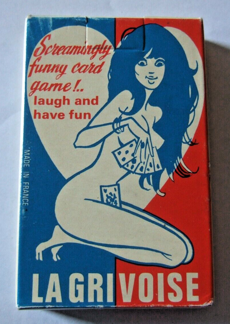 NEW FACTORY SEALED   LA GRIVOISE LAUGH AND HAVE FUN WITH FRIENDS PLAYING CARDS
