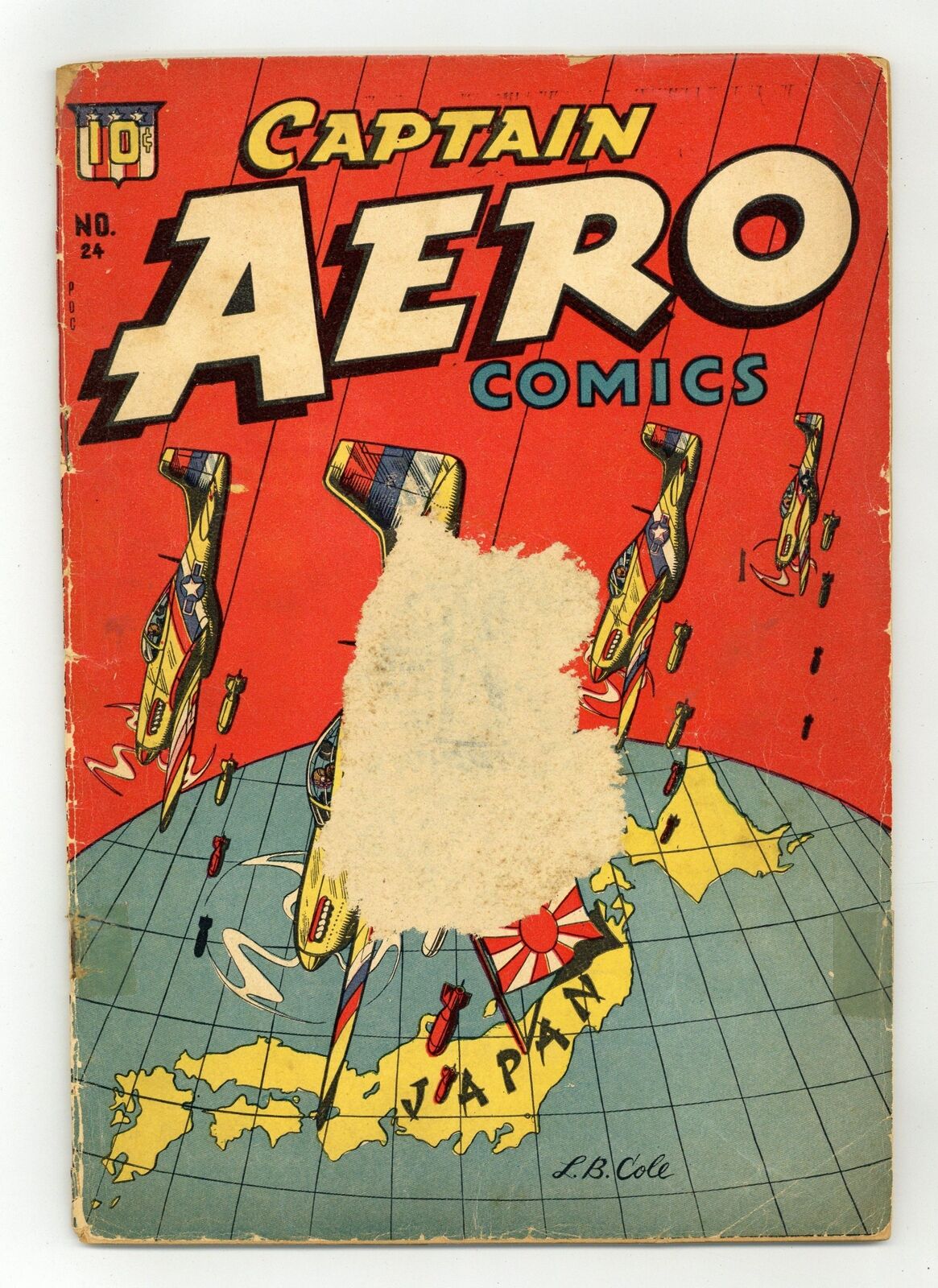 Captain Aero Comics Vol. 4 #24 FR 1.0 1945