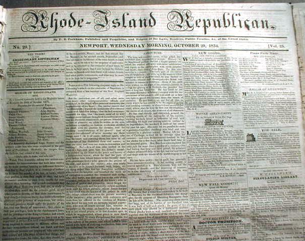 Lot of 30 ORIGINAL 1800-1861 US newspapers PRE CIVIL WAR : 150-210 years old