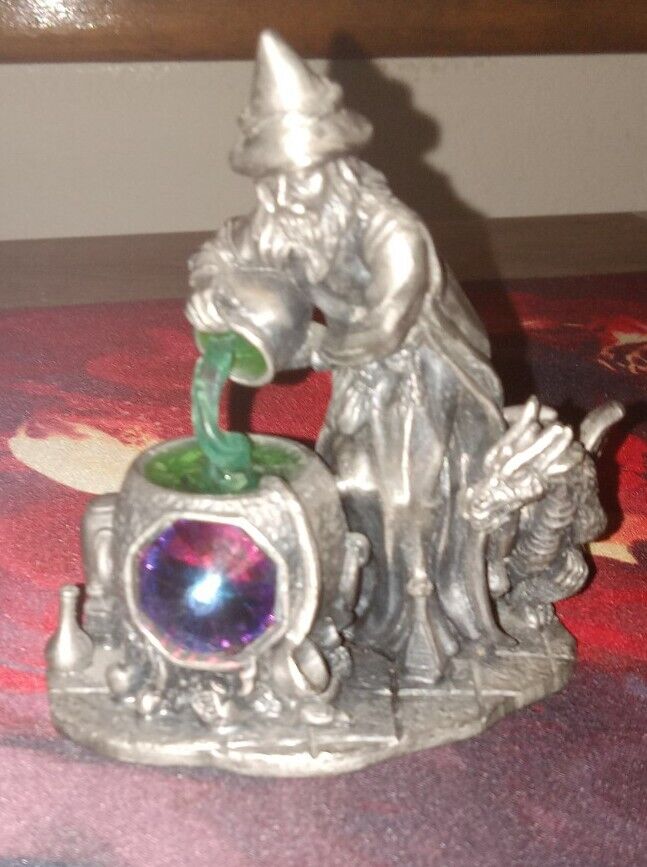 The Healing Potion 3870 Wizard And Dragon 4 Inch Miniature Statue