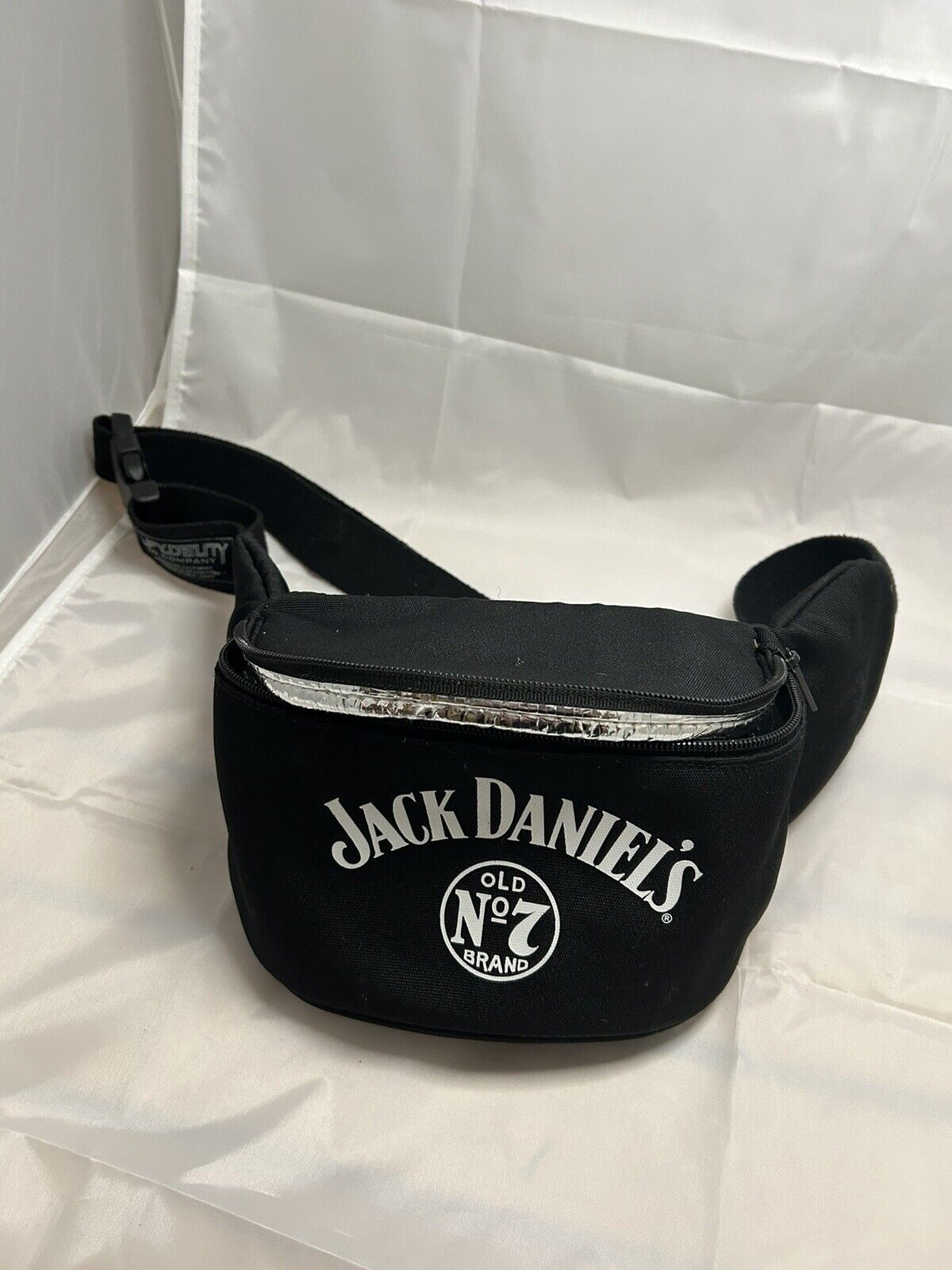 Jack Daniels No 7 Beer Fanny Pack Insulated Cooler - Holds 3 Cans