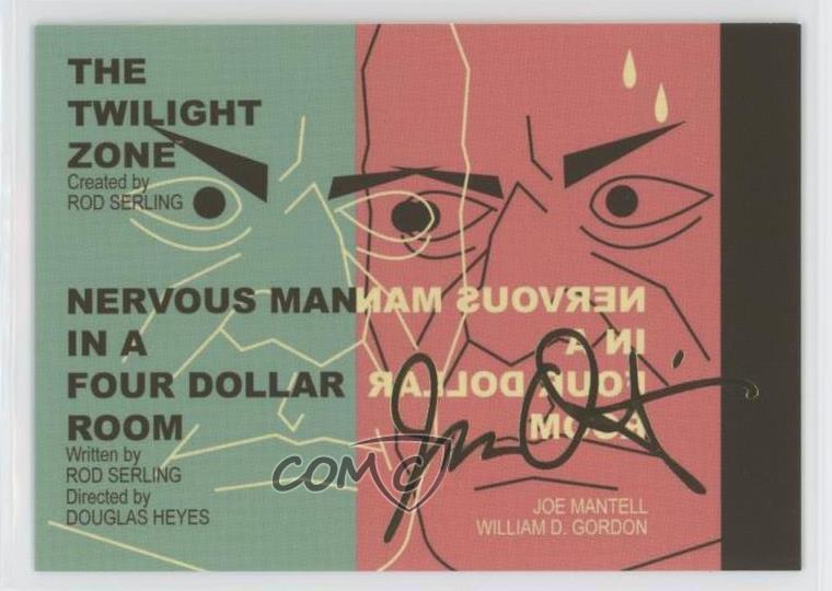 2019 Rittenhouse The Twilight Zone: Rod Serling Edition Gold Signature /150 ob9