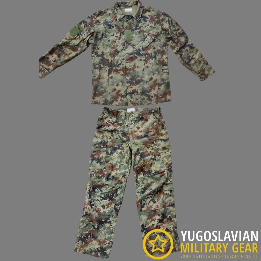 Yugoslavia/Serbia/Bosnia/Balkan Wars Army  Digital camo M10 Uniform