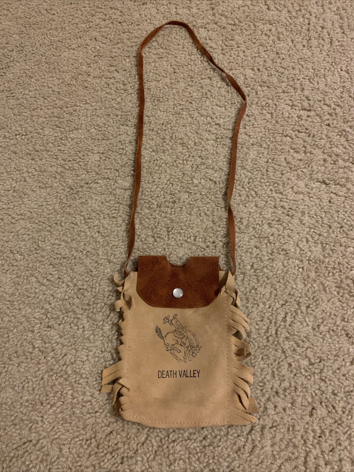 Awesome Leather Death Valley Side Bag Strap Cowboy 