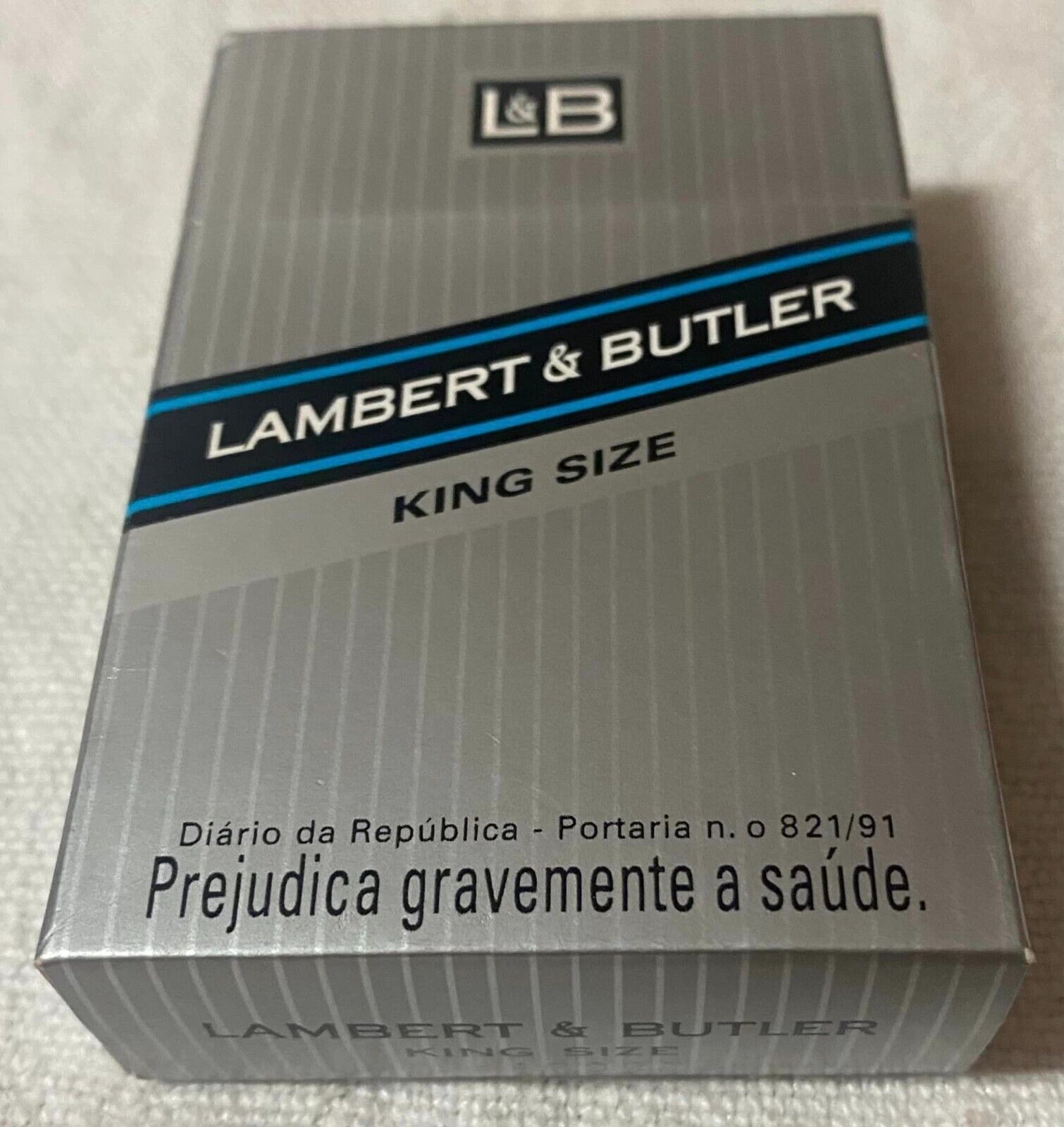 Vintage Lambert & Butler King Size Filter Cigarette Cigarettes Cigarette Paper
