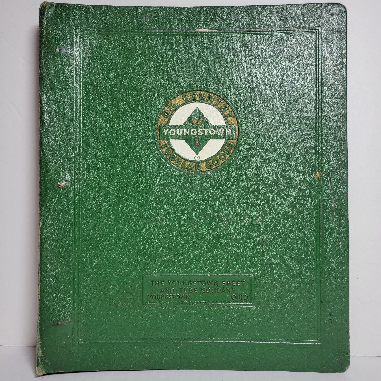 Vintage Youngstown Sheet and Tube Company Ohio OCTG Work Folder Binder
