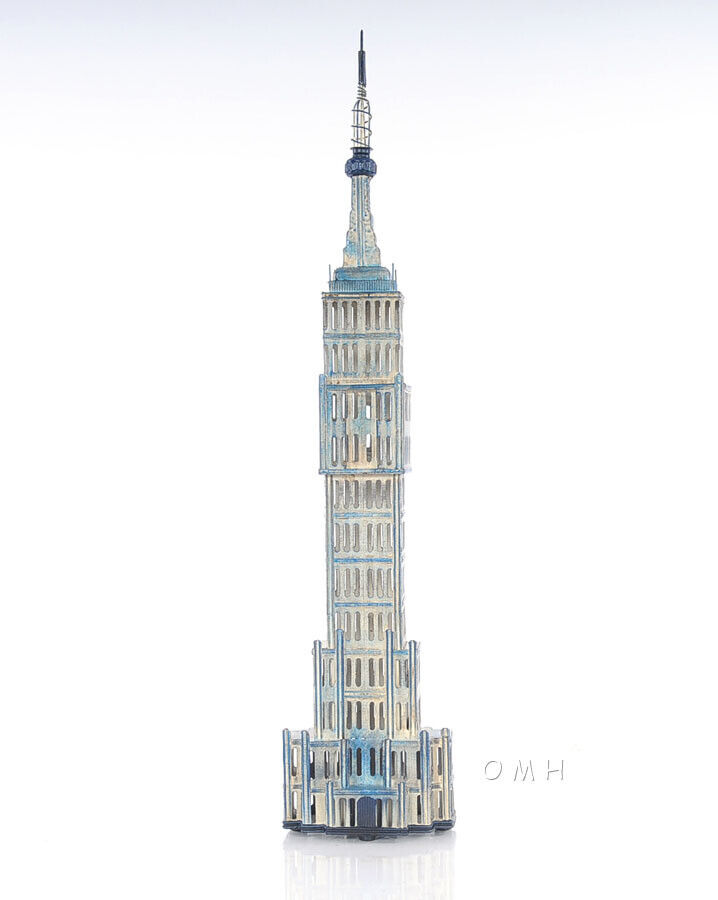 Empire State Building Saving Box iron Model 