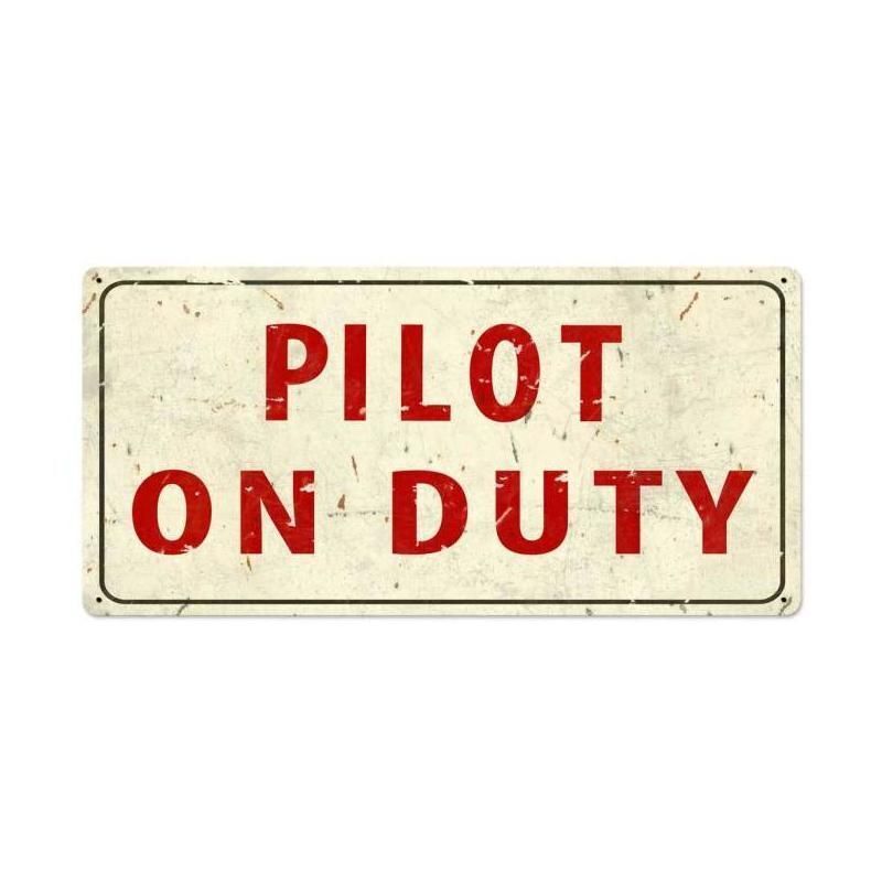 PILOT ON DUTY RED WHITE BLACK TRIM 36\