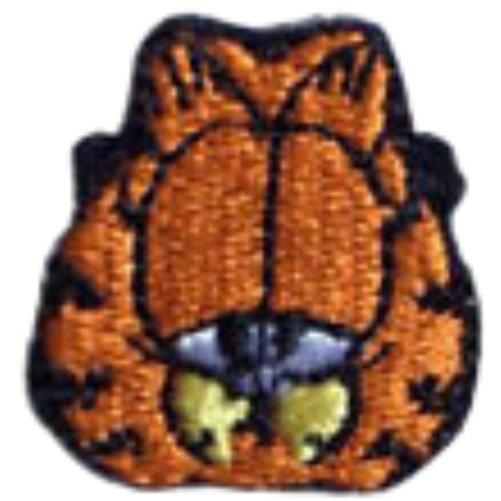 Garfield Animated Cartoon Small Art Badge Iron or sew on Embroidered Patch