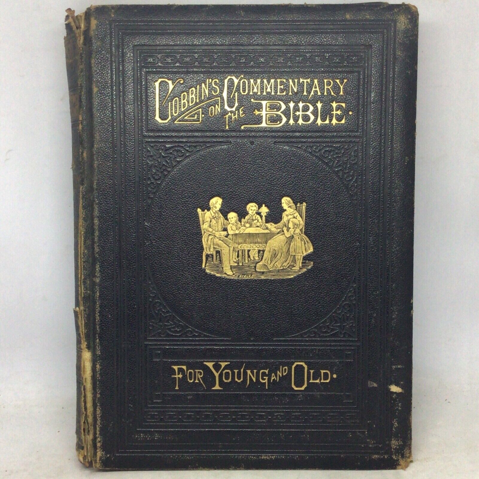Antique 1876 Gobbin’s Commentary On The Bible For Young And Old Volume 2