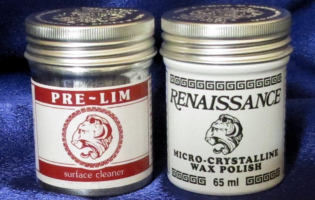 Pre-Lim Surface Cleaner & Renaissance Wax Micro-Crystalline Wax Polish - 65ml 