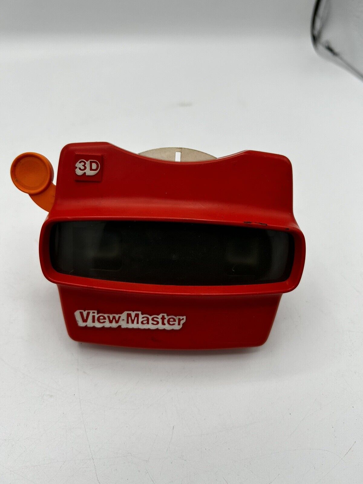 Vintage Red 3D View Master with Master Reels Transformers