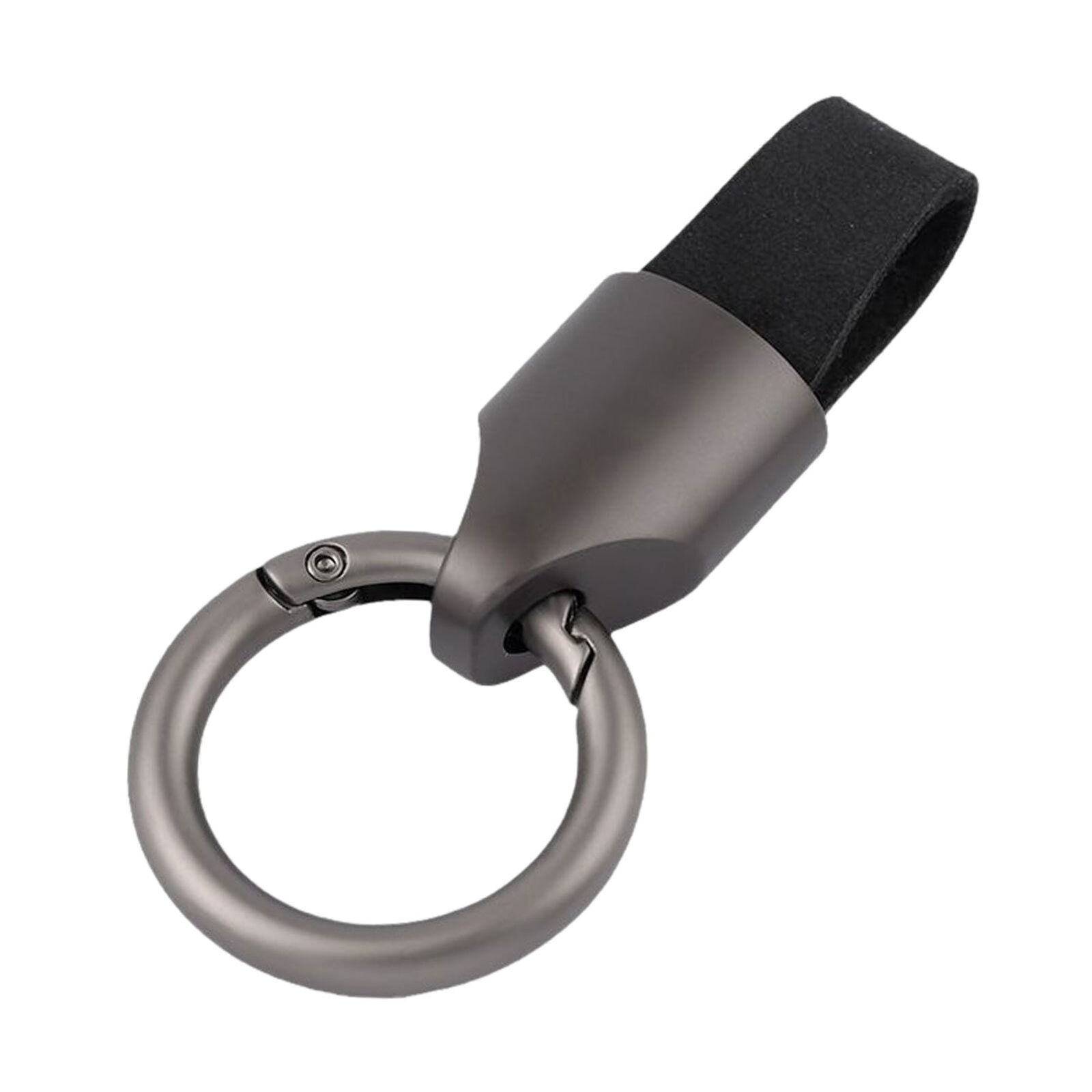 Leather Key Chain Metal Men NewCar Ring Keyfob Keychain Keyring Gift 